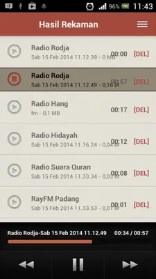 Radio Dakwah Islam android App screenshot 0