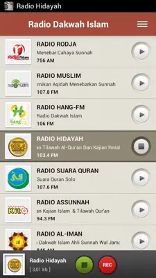 Radio Dakwah Islam android App screenshot 2